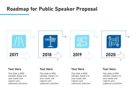 Conference Session Roadmap For Public Speaker Proposal Ppt Visual Aids Styles PDF