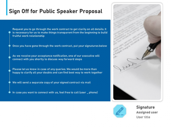Conference Session Sign Off For Public Speaker Proposal Ppt Model Templates PDF Conference Session Sign Off For Public Speaker Proposal Ppt Model Templates PDF