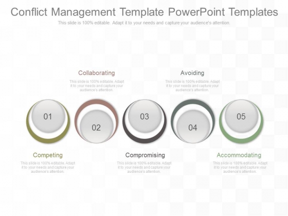 Conflict Management Template Powerpoint Templates Conflict Management Template Powerpoint Templates