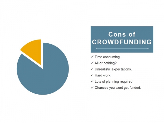 Cons Of Crowdfunding Ppt PowerPoint Presentation Summary Graphics Example Cons Of Crowdfunding Ppt PowerPoint Presentation Summary Graphics Example