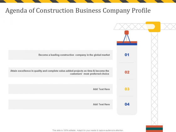 Construction Business Company Profile Agenda Of Construction Business Company Profile Microsoft PDF Construction Business Company Profile Agenda Of Construction Business Company Profile Microsoft PDF