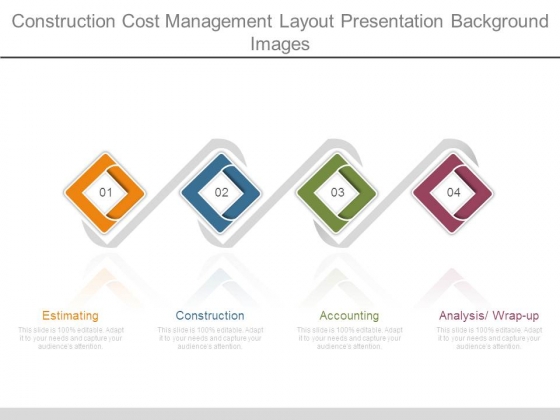 Construction Cost Management Layout Presentation Background Images Construction Cost Management Layout Presentation Background Images