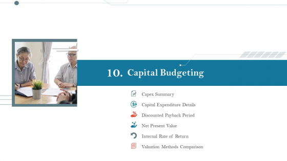 Construction Management Services And Action Plan Capital Budgeting Mockup PDF