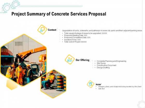 Construction Material Service Project Summary Of Concrete Services Proposal Introduction PDF Construction Material Service Project Summary Of Concrete Services Proposal Introduction PDF