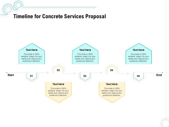 Construction Material Service Timeline For Concrete Services Proposal Download PDF Construction Material Service Timeline For Concrete Services Proposal Download PDF