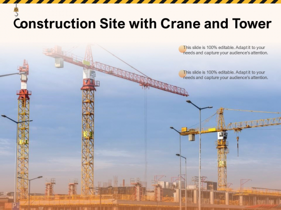 Construction Site With Crane And Tower Ppt PowerPoint Presentation Icon Maker PDF Construction Site With Crane And Tower Ppt PowerPoint Presentation Icon Maker PDF