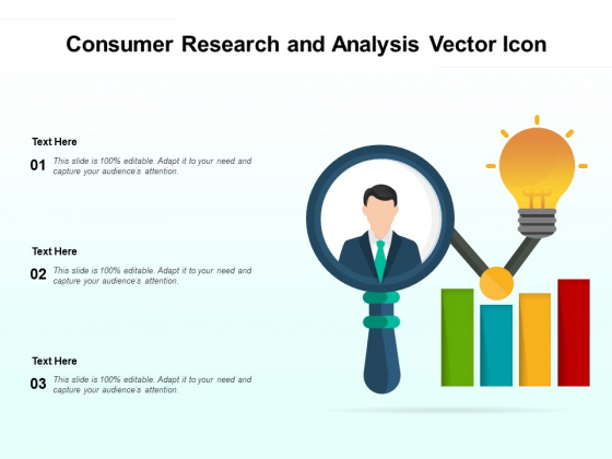 Consumer Research And Analysis Vector Icon Ppt PowerPoint Presentation File Graphics Download PDF