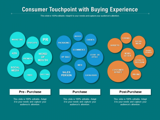 Consumer Touchpoint With Buying Experience Ppt PowerPoint Presentation File Backgrounds PDF Consumer Touchpoint With Buying Experience Ppt PowerPoint Presentation File Backgrounds PDF