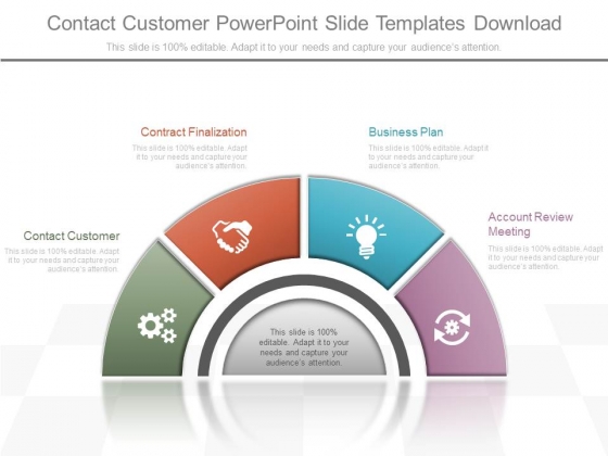 Contact Customer Powerpoint Slide Templates Download Contact Customer Powerpoint Slide Templates Download
