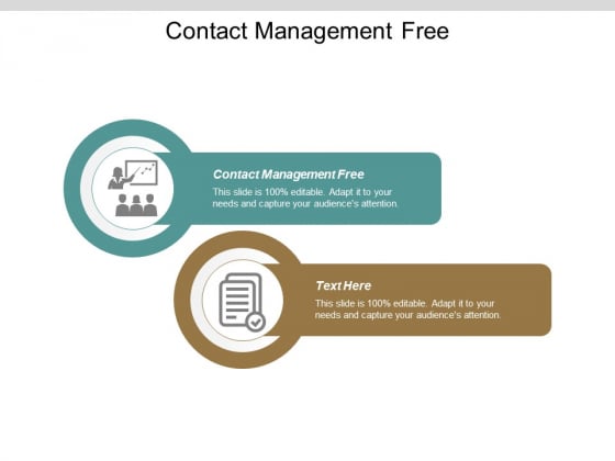Contact Management Free Ppt PowerPoint Presentation Layouts Layouts