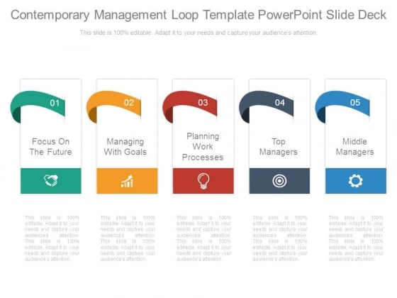 Contemporary Management Loop Template Powerpoint Slide Deck Contemporary Management Loop Template Powerpoint Slide Deck