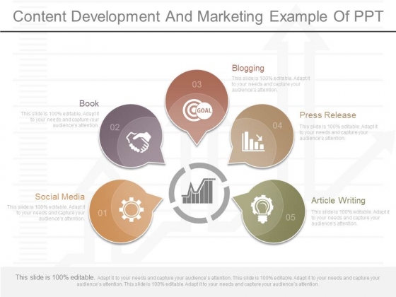 Content Development And Marketing Example Of Ppt