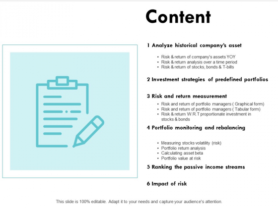 Content Investment Strategies Ppt PowerPoint Presentation File Designs Download Content Investment Strategies Ppt PowerPoint Presentation File Designs Download