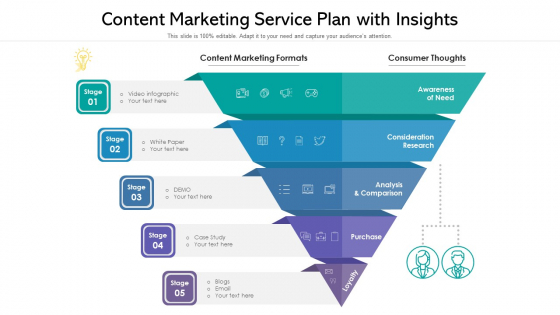 Content Marketing Service Plan With Insights Ppt Gallery Pictures PDF Content Marketing Service Plan With Insights Ppt Gallery Pictures PDF
