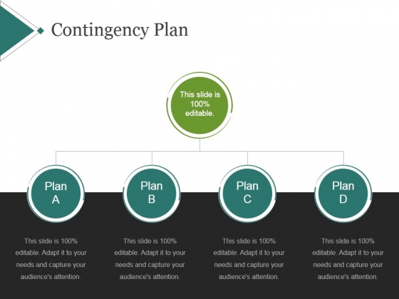 contingency plan template 1 ppt powerpoint presentation design ideas