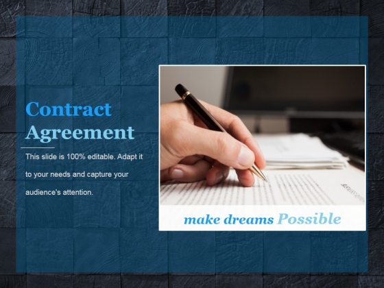 Contract Agreement Template 1 Ppt PowerPoint Presentation Portfolio Contract Agreement Template 1 Ppt PowerPoint Presentation Portfolio
