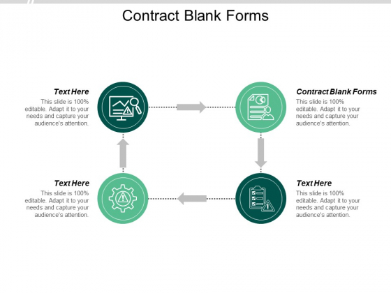 Contract Blank Forms Ppt PowerPoint Presentation Show Master Slide Cpb