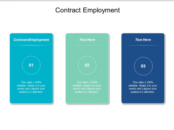 Contract Employment Ppt PowerPoint Presentation Ideas Backgrounds Cpb Contract Employment Ppt PowerPoint Presentation Ideas Backgrounds Cpb