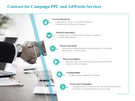 Contract For Campaign PPC And Adwords Services Brochure PDF Contract For Campaign PPC And Adwords Services Brochure PDF