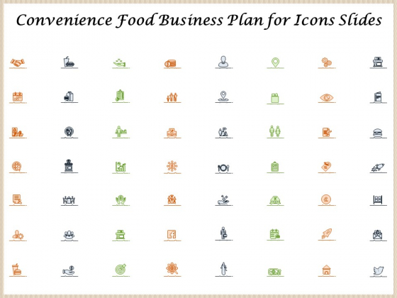 Convenience Food Business Plan Convenience Food Business Plan For Icons Slides Portrait PDF Convenience Food Business Plan Convenience Food Business Plan For Icons Slides Portrait PDF