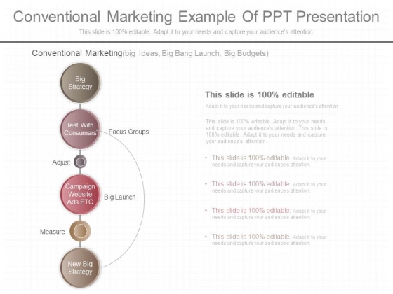 Conventional Marketing Example Of Ppt Presentation Conventional Marketing Example Of Ppt Presentation
