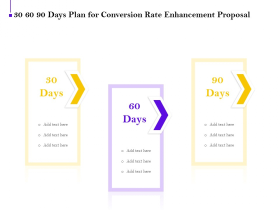 Conversion Rate Optimization 30 60 90 Days Plan For Conversion Rate Enhancement Proposal Topics PDF Conversion Rate Optimization 30 60 90 Days Plan For Conversion Rate Enhancement Proposal Topics PDF