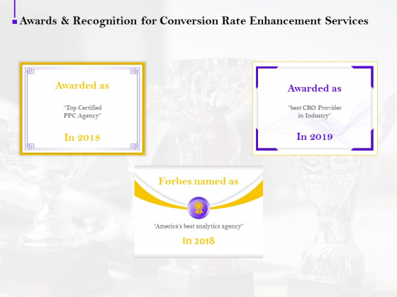 Conversion Rate Optimization Awards And Recognition For Conversion Rate Enhancement Services Structure PDF Conversion Rate Optimization Awards And Recognition For Conversion Rate Enhancement Services Structure PDF