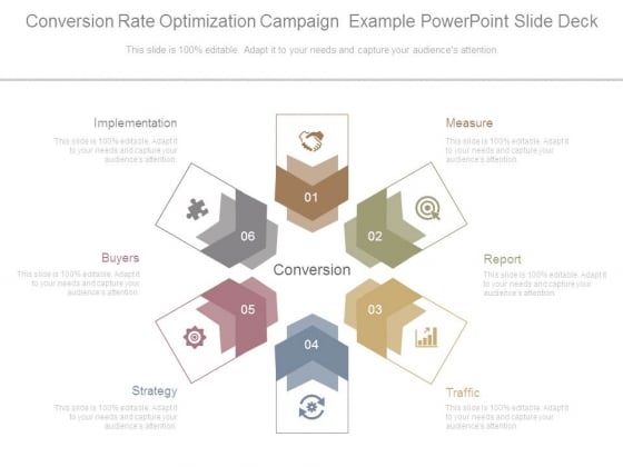 Conversion Rate Optimization Campaign Example Powerpoint Slide Deck