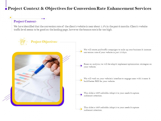 Conversion Rate Optimization Project Context And Objectives For Conversion Rate Enhancement Services Inspiration PDF Conversion Rate Optimization Project Context And Objectives For Conversion Rate Enhancement Services Inspiration PDF