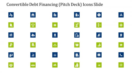Convertible Debt Financing Pitch Deck Icons Slide Diagrams PDF Convertible Debt Financing Pitch Deck Icons Slide Diagrams PDF