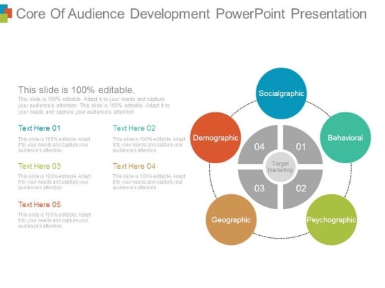 Core Of Audience Development Powerpoint Presentation Core Of Audience Development Powerpoint Presentation