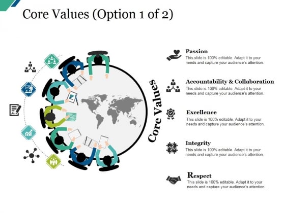 Core Values Template Ppt PowerPoint Presentation Model Design Ideas Core Values Template Ppt PowerPoint Presentation Model Design Ideas