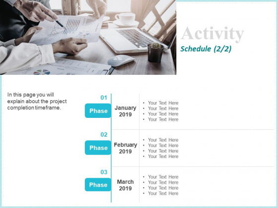Corporate Activity Schedule Phase Ppt Layouts Icon PDF