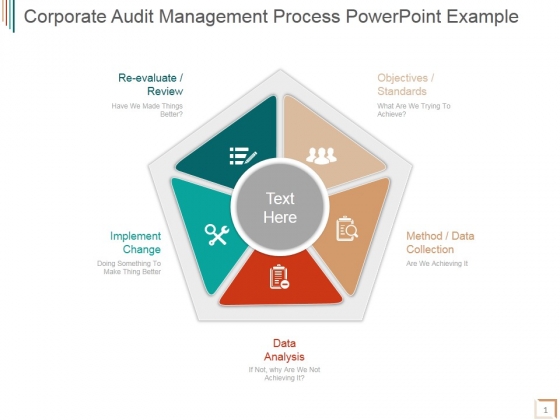 Corporate Audit Management Process Ppt PowerPoint Presentation Summary