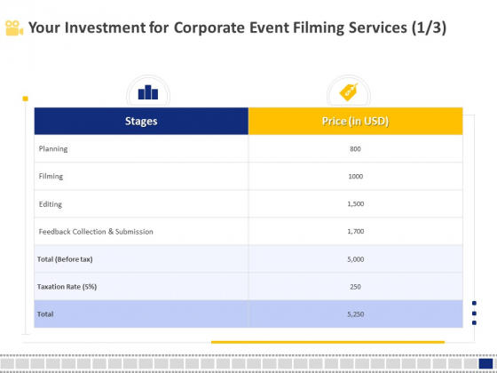 Corporate Event Filming Your Investment For Corporate Event Filming Services Download PDF Corporate Event Filming Your Investment For Corporate Event Filming Services Download PDF