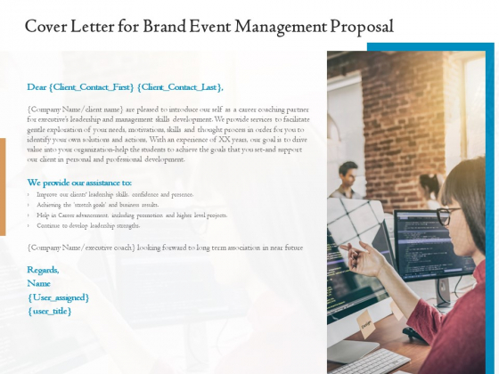 Corporate Event Planning Management Cover Letter For Brand Event Management Proposal Demonstration PDF Corporate Event Planning Management Cover Letter For Brand Event Management Proposal Demonstration PDF