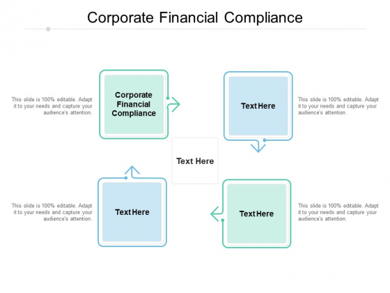 Corporate Financial Compliance Ppt PowerPoint Presentation Slides Professional Cpb