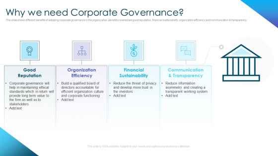 Corporate Governance Best Practices Why We Need Corporate Governance Summary PDF Corporate Governance Best Practices Why We Need Corporate Governance Summary PDF