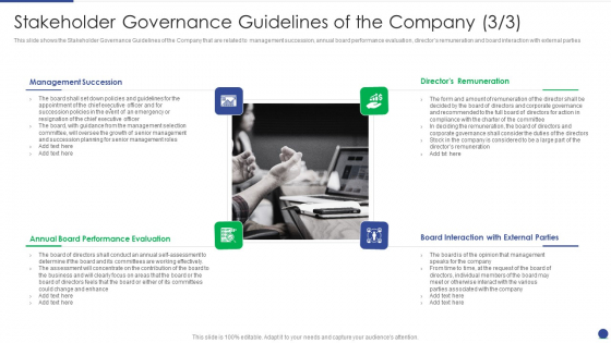 Corporate Governance Protocols And Business Structure Stakeholder Governance Guidelines Focus Elements PDF Corporate Governance Protocols And Business Structure Stakeholder Governance Guidelines Focus Elements PDF