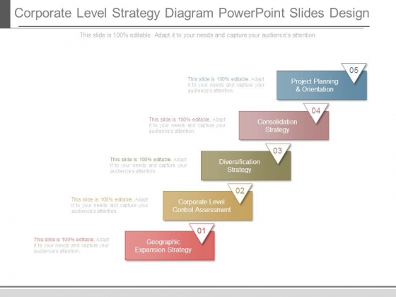 Corporate Level Strategy Diagram Powerpoint Slides Design Corporate Level Strategy Diagram Powerpoint Slides Design