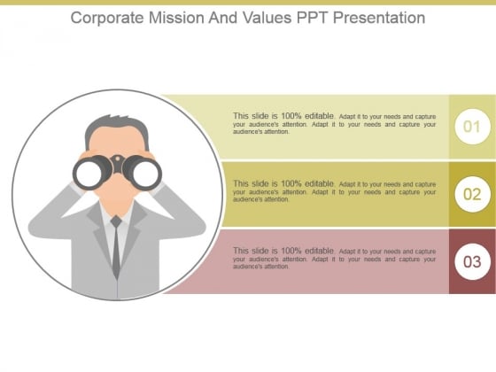 Corporate Mission And Values Ppt Presentation Corporate Mission And Values Ppt Presentation