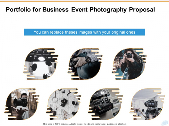 Corporate Occasion Videography Proposal Portfolio For Business Event Photography Proposal Mockup PDF Corporate Occasion Videography Proposal Portfolio For Business Event Photography Proposal Mockup PDF