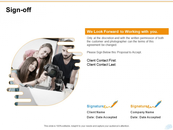 Corporate Occasion Videography Proposal Sign Off Brochure PDF Corporate Occasion Videography Proposal Sign Off Brochure PDF