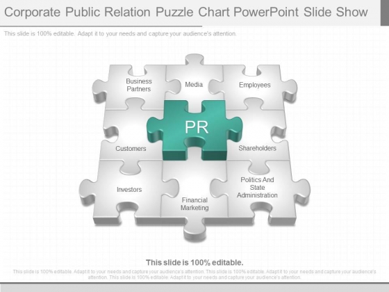 Corporate Public Relation Puzzle Chart Powerpoint Slide Show Corporate Public Relation Puzzle Chart Powerpoint Slide Show
