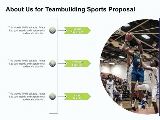 Corporate Sports Team Engagement About Us For Teambuilding Sports Proposal Premium Rules PDF Corporate Sports Team Engagement About Us For Teambuilding Sports Proposal Premium Rules PDF