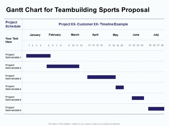 Corporate Sports Team Engagement Gantt Chart For Teambuilding Sports Proposal Introduction PDF Corporate Sports Team Engagement Gantt Chart For Teambuilding Sports Proposal Introduction PDF