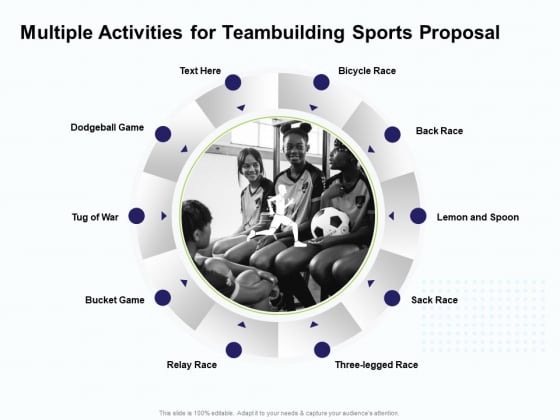 Corporate Sports Team Engagement Multiple Activities For Teambuilding Sports Proposal Diagrams PDF Corporate Sports Team Engagement Multiple Activities For Teambuilding Sports Proposal Diagrams PDF