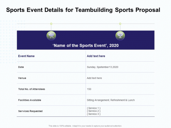 Corporate Sports Team Engagement Sports Event Details For Teambuilding Sports Proposal Pictures PDF Corporate Sports Team Engagement Sports Event Details For Teambuilding Sports Proposal Pictures PDF