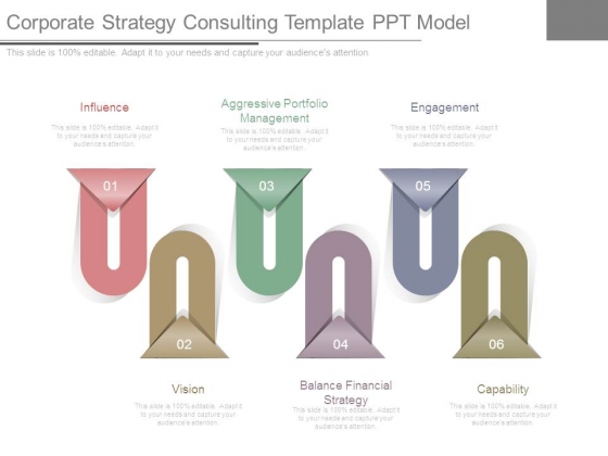 Corporate Strategy Consulting Template Ppt Model