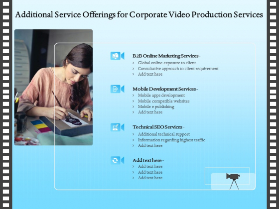 Corporate Video Additional Service Offerings For Corporate Video Production Services Demonstration PDF Corporate Video Additional Service Offerings For Corporate Video Production Services Demonstration PDF